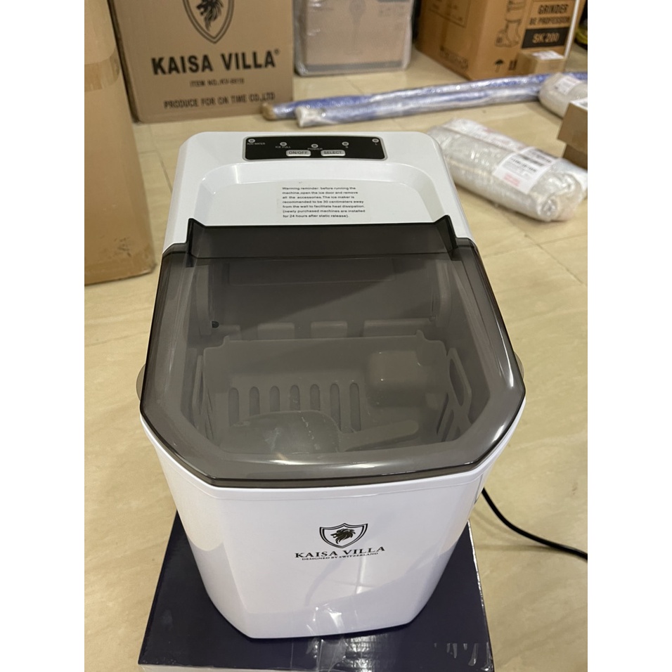 Máy làm đá Kaisa Villa mini JD-8076,hoàn toàn tự động, làm đá nhanh chóng,công suất lớn