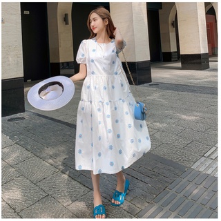 ĐẦM BẦU VÁY BẦU CÔNG SỞ HOA CÚC