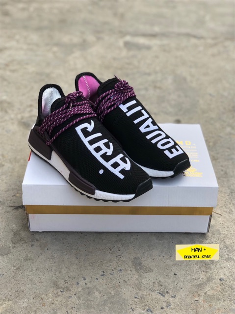 (Full box) Giày thể thao adidas NMD HUMAN RACE đen