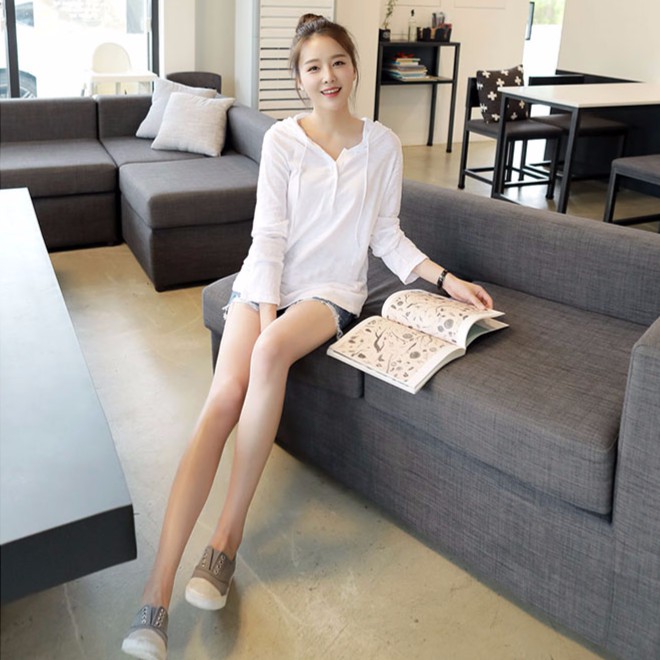 Áo Thun Tay Dài Form Rộng Chất Liệu Cotton | BigBuy360 - bigbuy360.vn