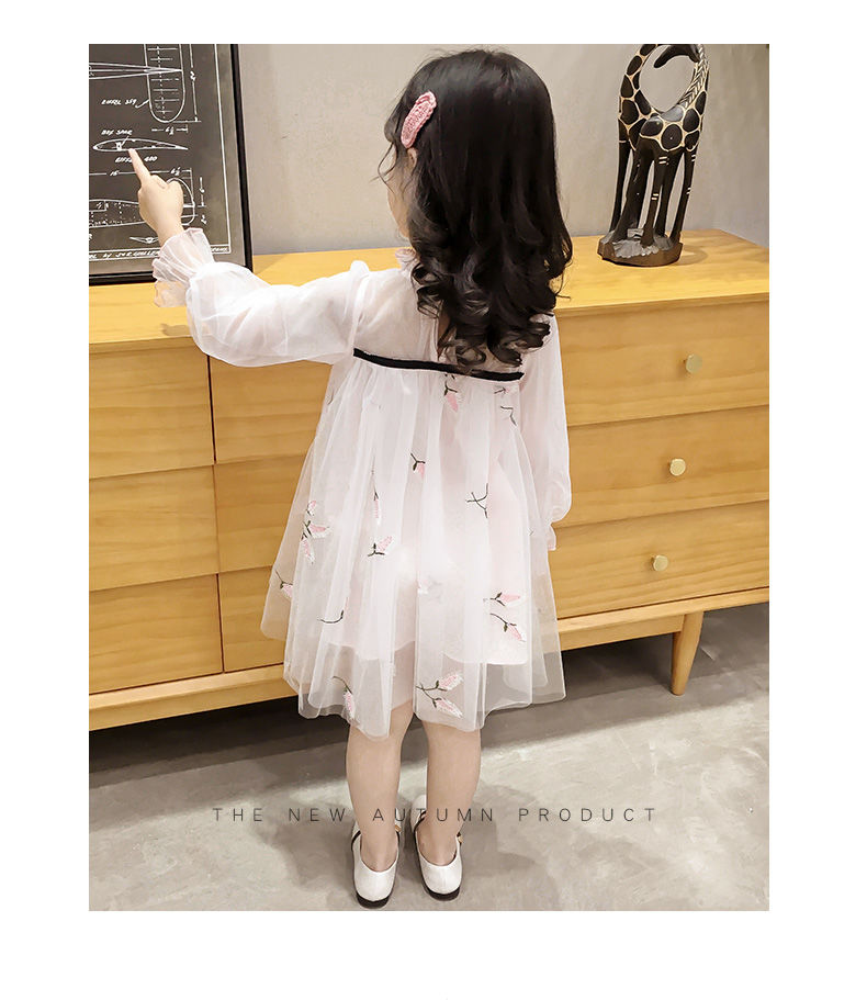 Fashionable Princess Dress Spring Autumn 2021 For Girls