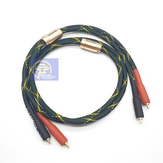 Dây tín hiệu âm thanh RCA Aucharm 1M, 3M chống nhiễu 2 chiều