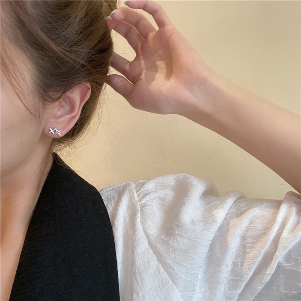 Khuyên Tai Hình Ngôi Sao Nhỏ Đơn Giản Thời Trang