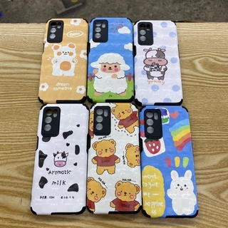 Ốp oppo a16/a55 5g dẻo viền kiểu chống sóc in hình kute.