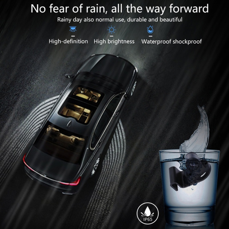 Đèn Chiếu Logo Không Dây Hình Đôi Cánh Thiên Thần Độc Đáo Trang Trí Cửa Xe Hơi