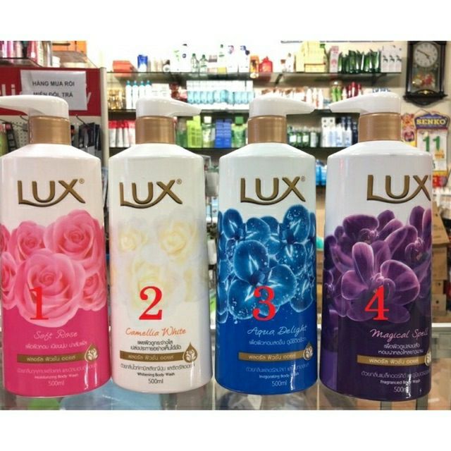 Sữa Tắm Lux Hương Nước Hoa Thái Lan 500ml