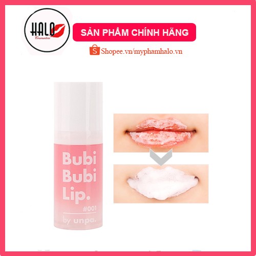 Tẩy tế bào chết môi Bubi ❤️FREESHIP❤️Tẩy tế bào chết môi dạng sủi bọt Bubi Bubi Lip 12ml