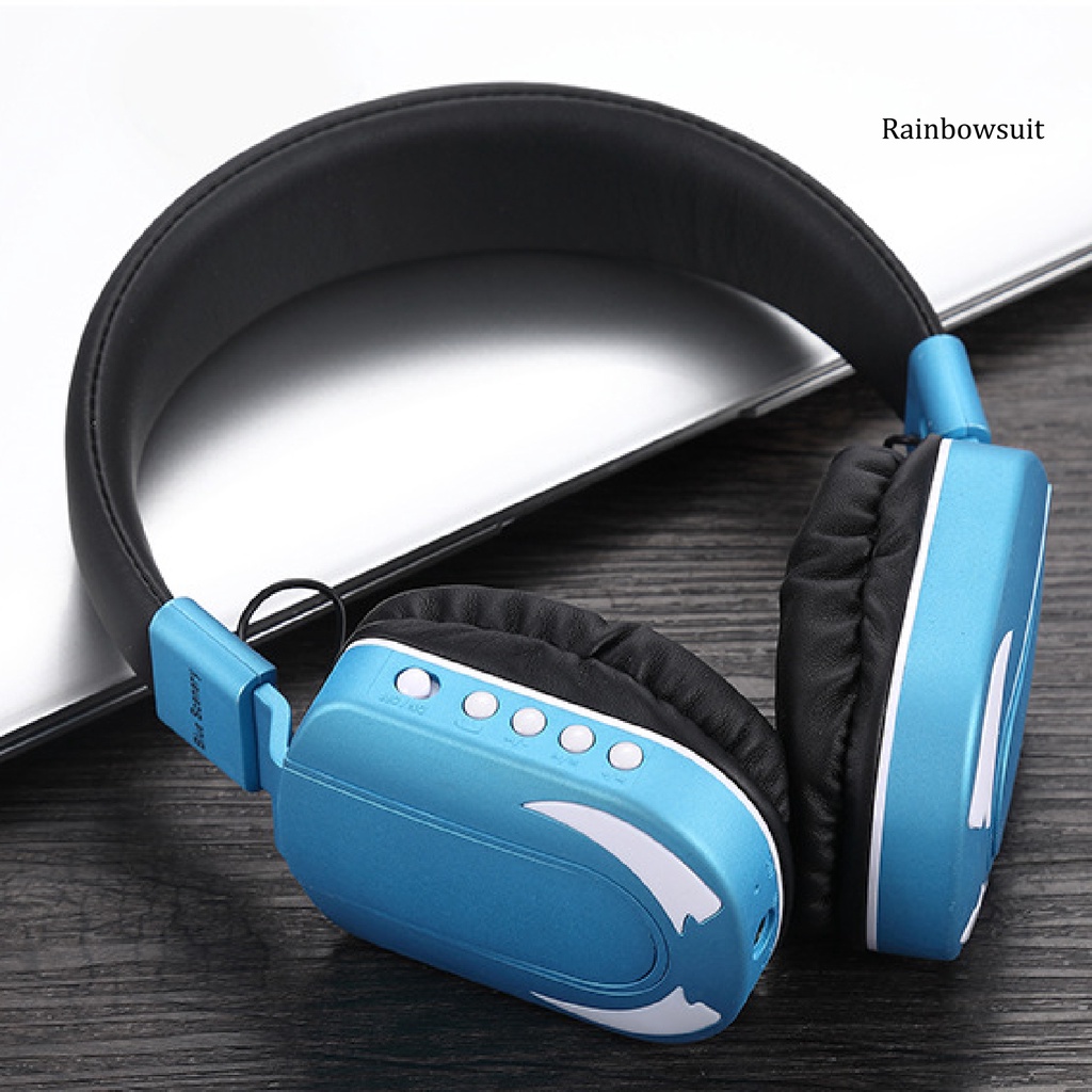 RB- BS77 Headphone Bluetooth 4.1 Luminous ABS Wireless Headphone for Phone