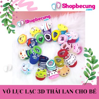 Vớ lục lạc 3d thái lan cho bé