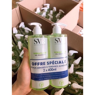 sữa rửa mặt SVR, sữa rửa mặt gel, sữa rửa mặt pháp, sữa rửa mặt không chứa xà phòng