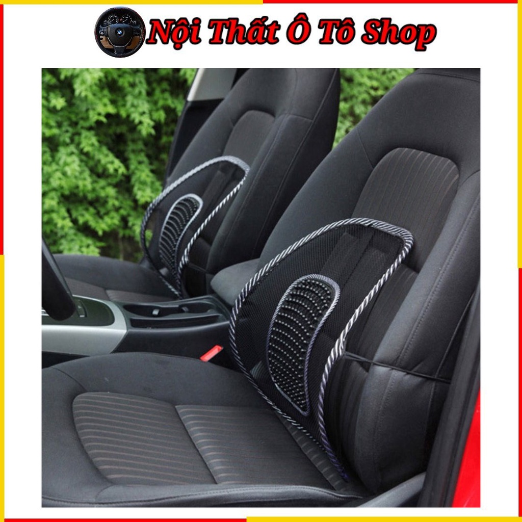 Tấm Lưới Đệm Tựa Lưng Massage Trên Ô Tô Xe Hơi Thoáng Khí Chống Nóng Trên Ghế Văn Phòng | Phụ Kiện Nội Thất Ô Tô Shop
