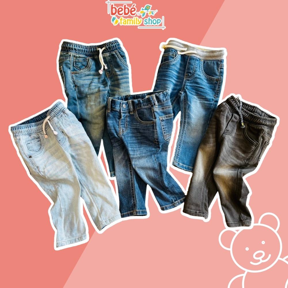 Quần jeans bé trai xuất dư quần bò cho bé trai Cat jack dáng skinny jean