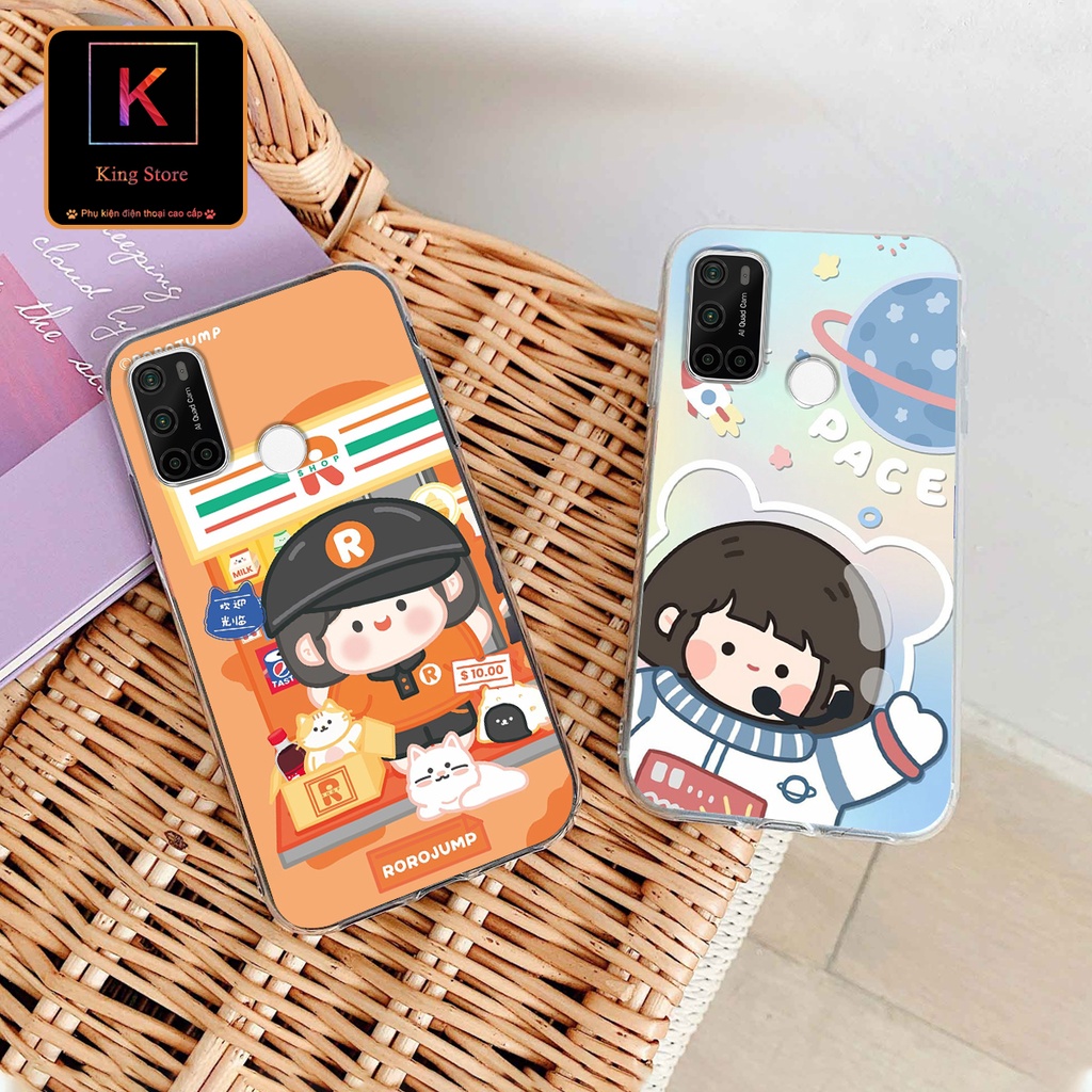 Ốp lưng Vsmart Joy 4 - Joy 3 - Joy 2 Plus - Joy 1 - Joy 1 Plus - Ốp Vsmart in hình Ngân hà &amp; Roro Jumb