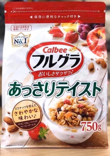 Ngũ Cốc Calbee 800gr - Nhật Bản