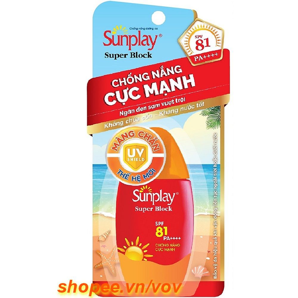 KEM CHỐNG NẮNG SUNPLAY SPF 81 30G 100% chính hãng.