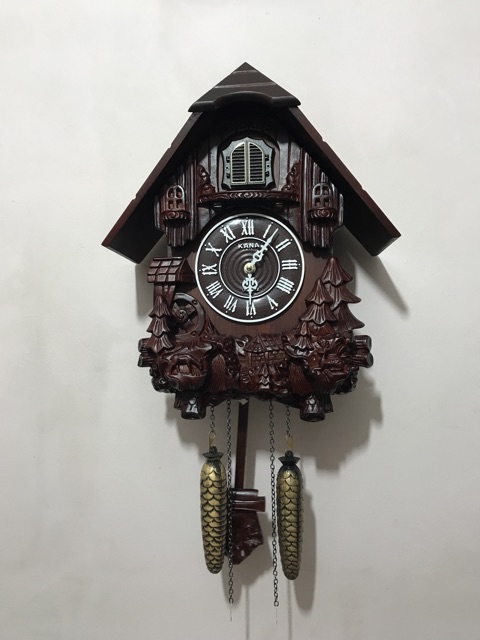 Đồng hồ treo tường gỗ KN630