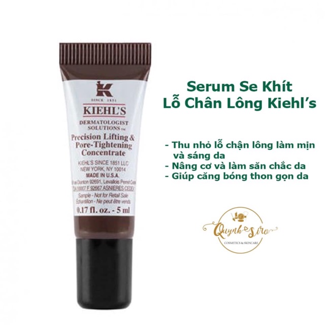 SERUM KIEHL'S SE KHÍT LỖ CHÂN LÔNG PRECISION LIFTING & PORE TIGHTENING