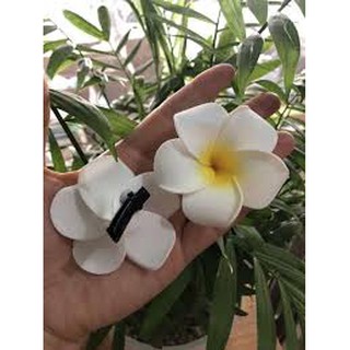 Kẹp tóc hoa sứ hoa đại