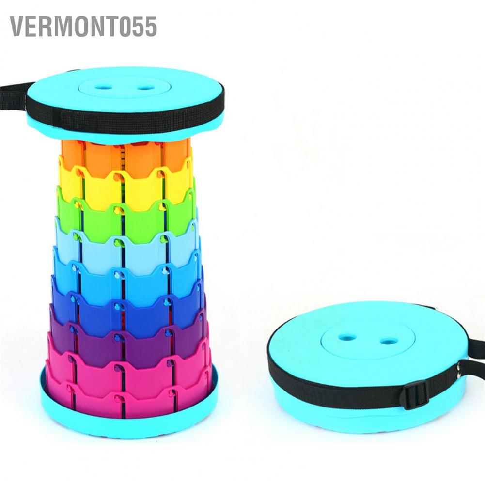 Có thể bán buôn Ghế xếp di động có thể thu vào gọn màu nhẹ để cắm trại trong vườn Câu cá Đi bộ đường dài Du lịch BBQ Vermont055 Hàng giao ngay