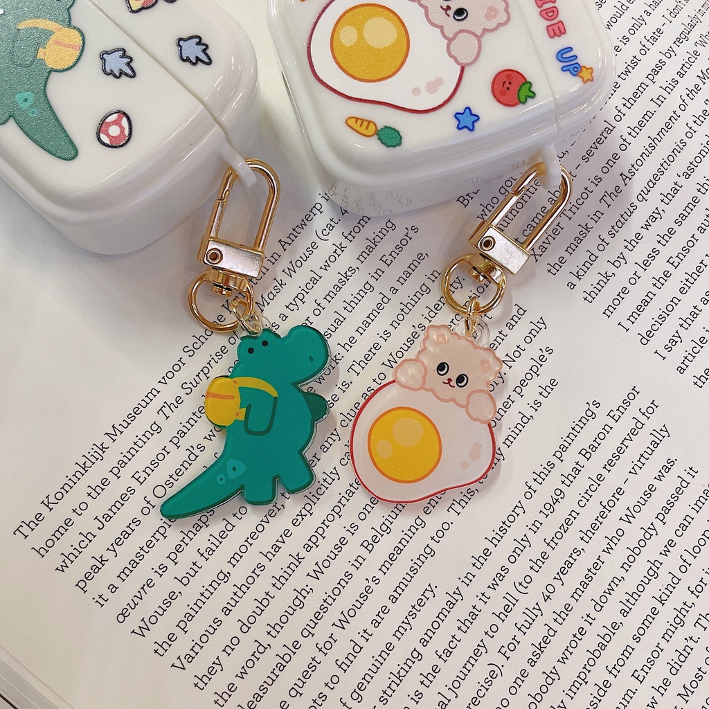 Vỏ Bảo Vệ Hộp Sạc Tai Nghe compatible AirPods 2 Pro/ 3 Pro Họa Tiết Độc Đáo Thời Trang