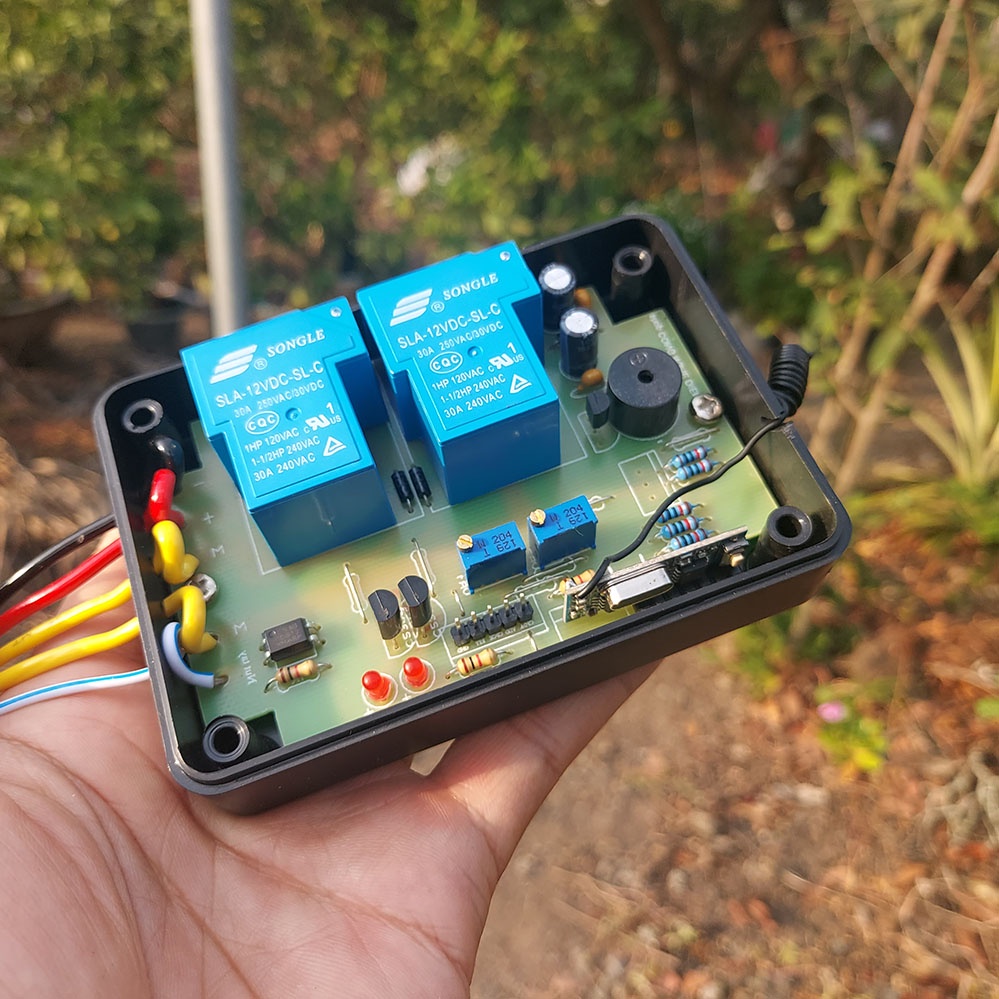 Điều khiển từ xa cửa lùa 12v xe ô tô  nút tay 1 chạm có dừng