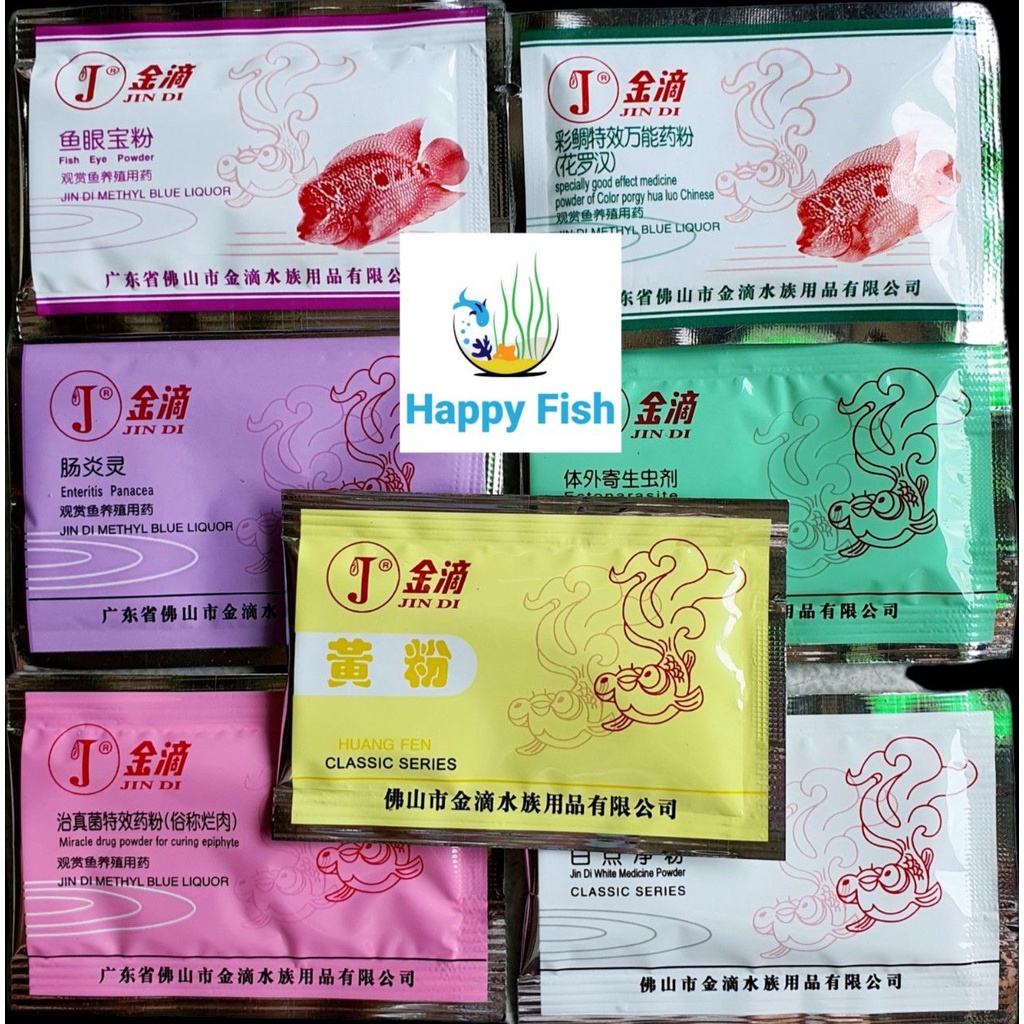 Jindi chữa bệnh cho cá cảnh, cá kiểng