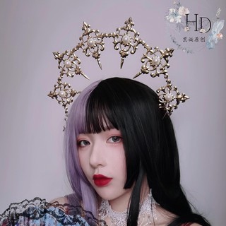 ❤️Đốm Xk❤️Băng Đô Cài Tóc Đính Vương Miện Phong Cách Lolita