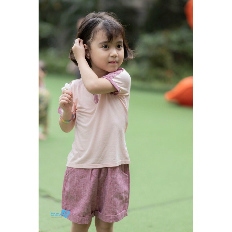 Bộ BONS kiểu cách siêu dễ thương cho bé