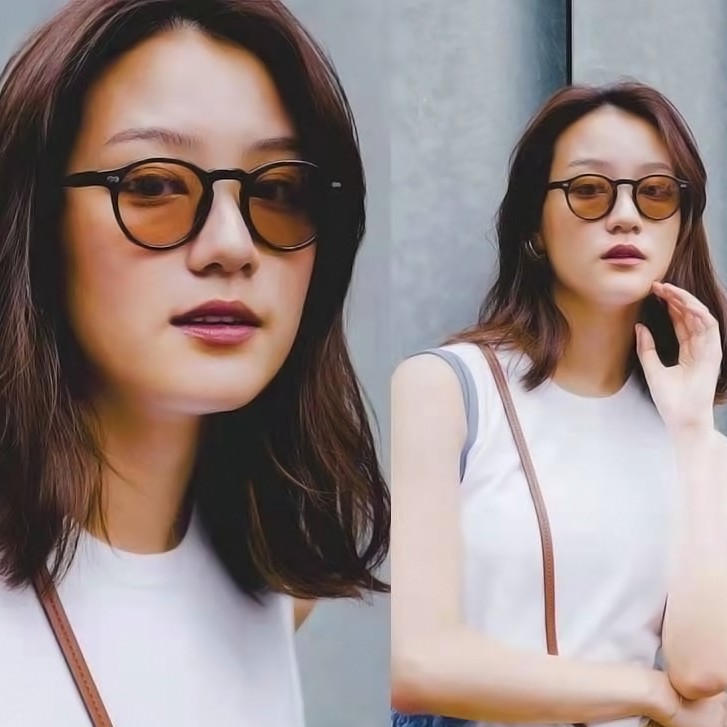 MATA Kính Mát Thời Trang Phong Cách Vintage 2021 Cho Nữ Chống Tia Uv400