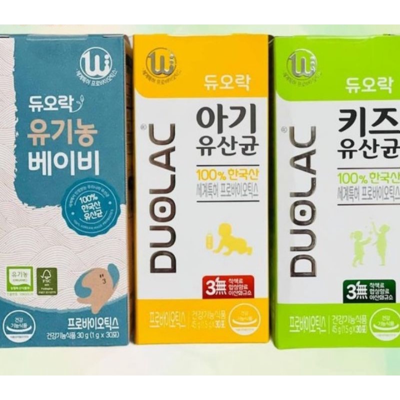 Men vi sinh Doulac Organic nội địa Hàn Quốc