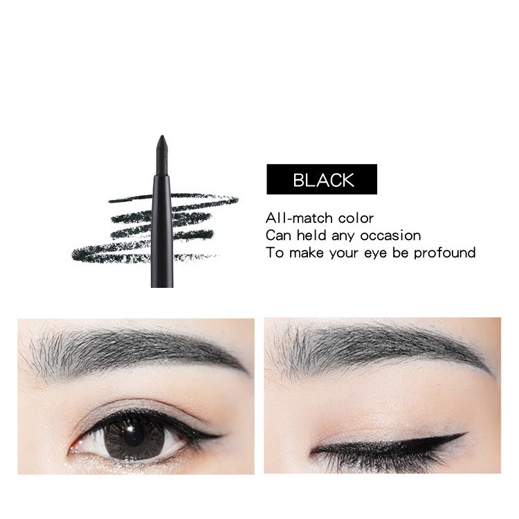 Bút kẻ mắt PFFEE nhanh khô lâu trôi với 6 màu sắc tùy chọn chuyên dụng chất lượng cao 3g