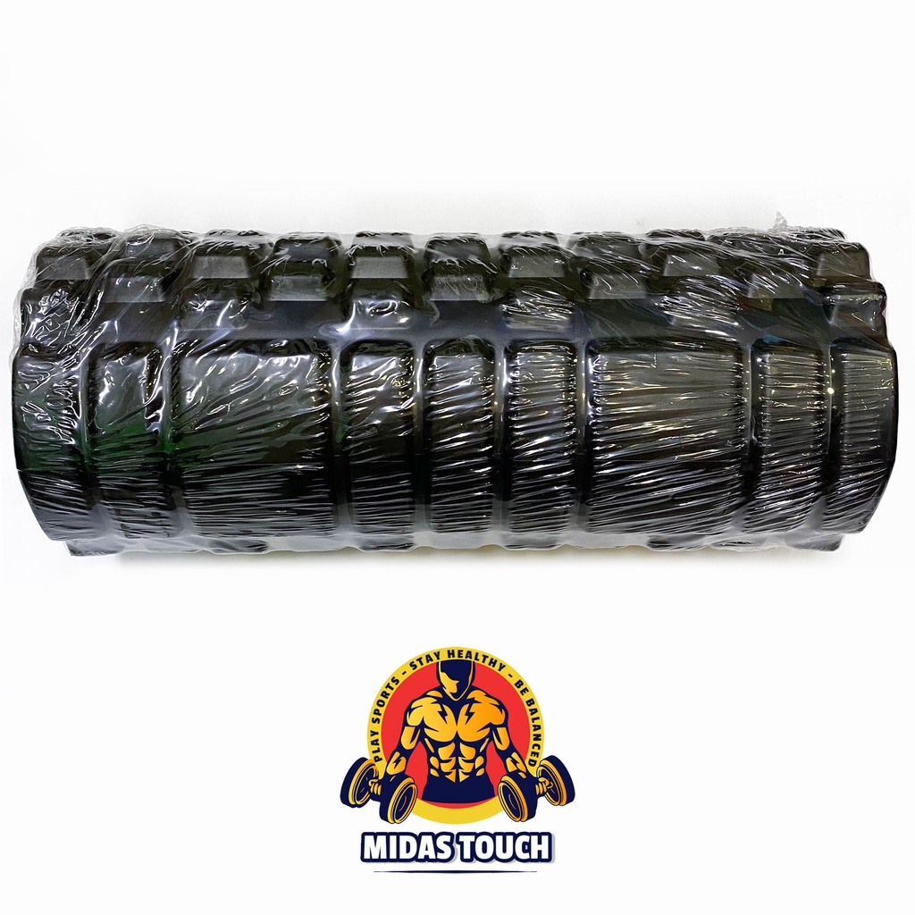 Ống Lăn Con Lăn Massage Hỗ Trợ Tập Yoga Gym Giúp Giãn Cơ 34x14cm - Yoga Foam Roller Chất Liệu Mút EVA Chống Cong Vênh