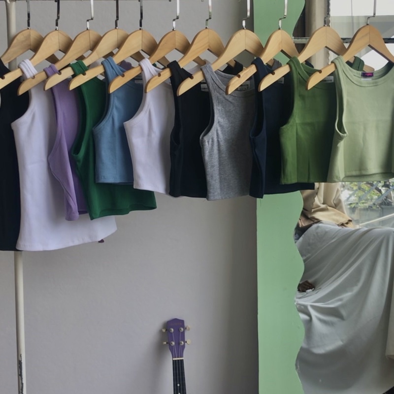Áo croptop balo nhiều màu