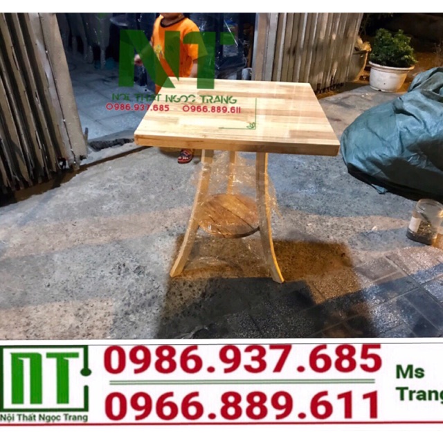 Bàn gỗ cafe giá rẻ