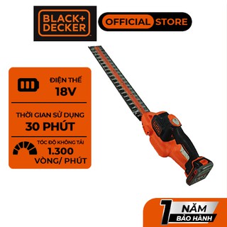 Máy cắt cỏ cầm tay 18v black & decker gtc18502pcf-b1