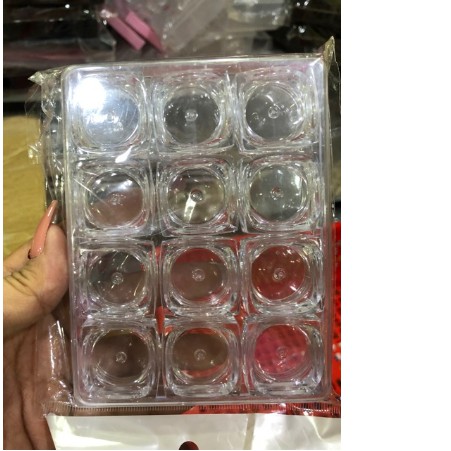 hộp mika 12 ô, 24 ô