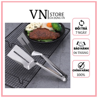 Kẹp inox gắp thức ăn nóng đồ nướng chiên