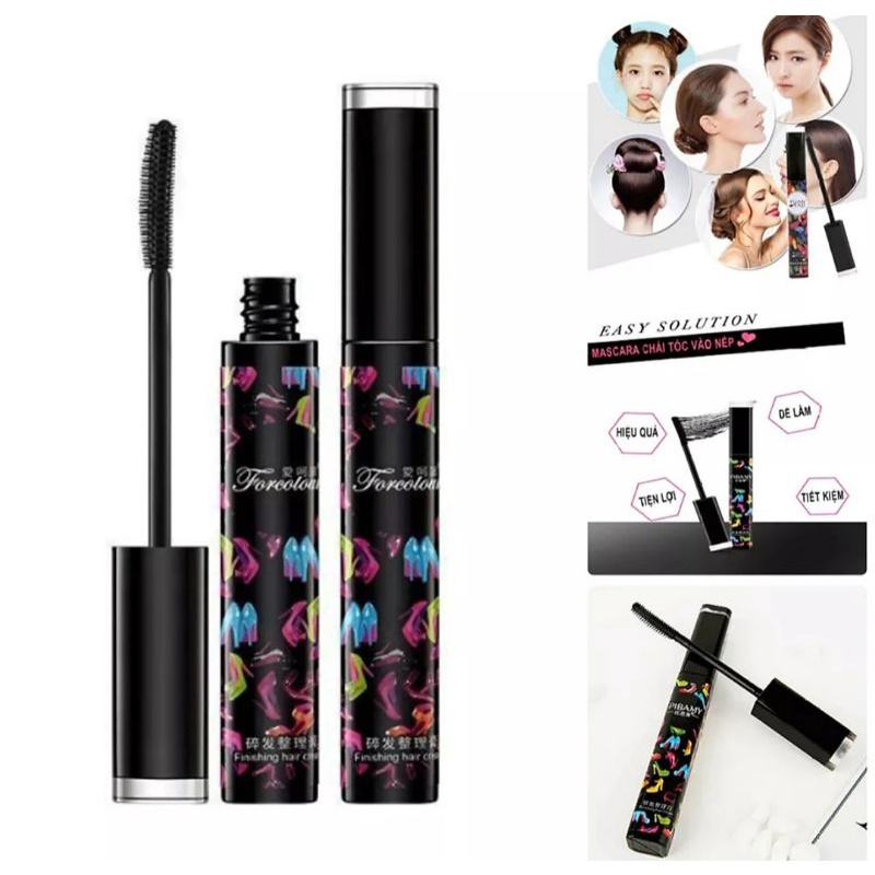 (Sẵn) Mascara chuốt tóc con nội địa Trung thần thánh, giữ nếp tóc, làm gọn tóc con trong 15s