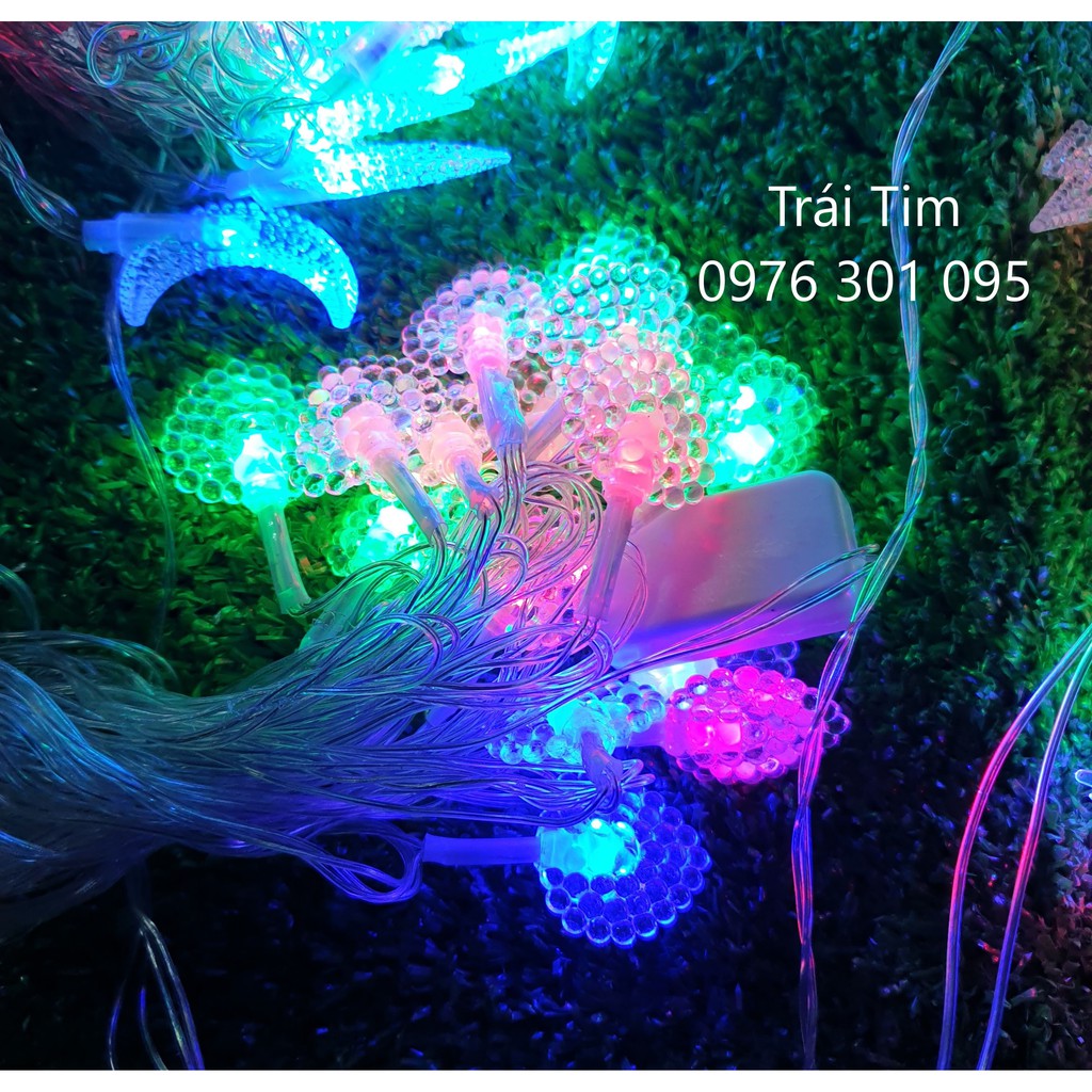 Chớp kiểu trang trí noel đủ màu