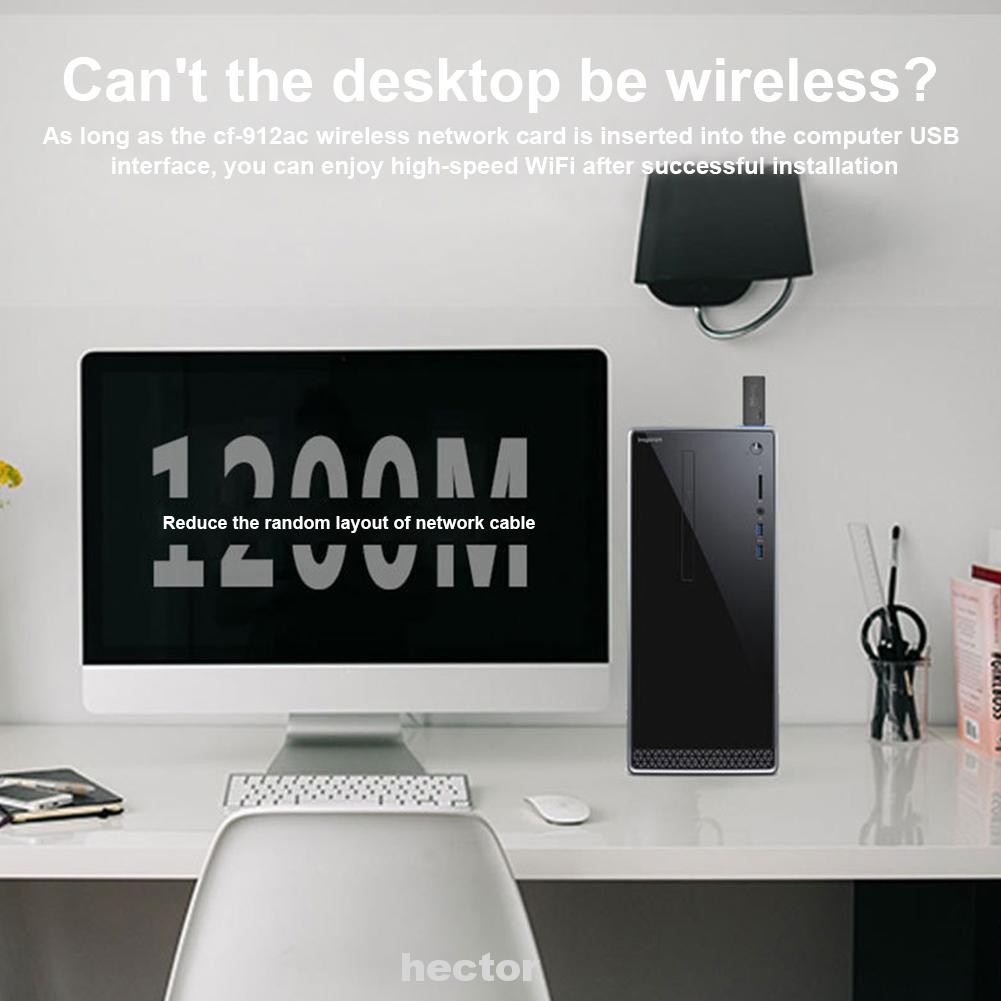 Thẻ Mạng Đa Năng 1200mbps Cổng Usb 3.0 | BigBuy360 - bigbuy360.vn