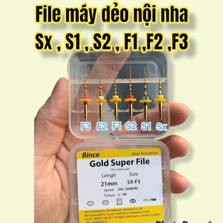 File máy dẻo nội nha Gold super hãng binco