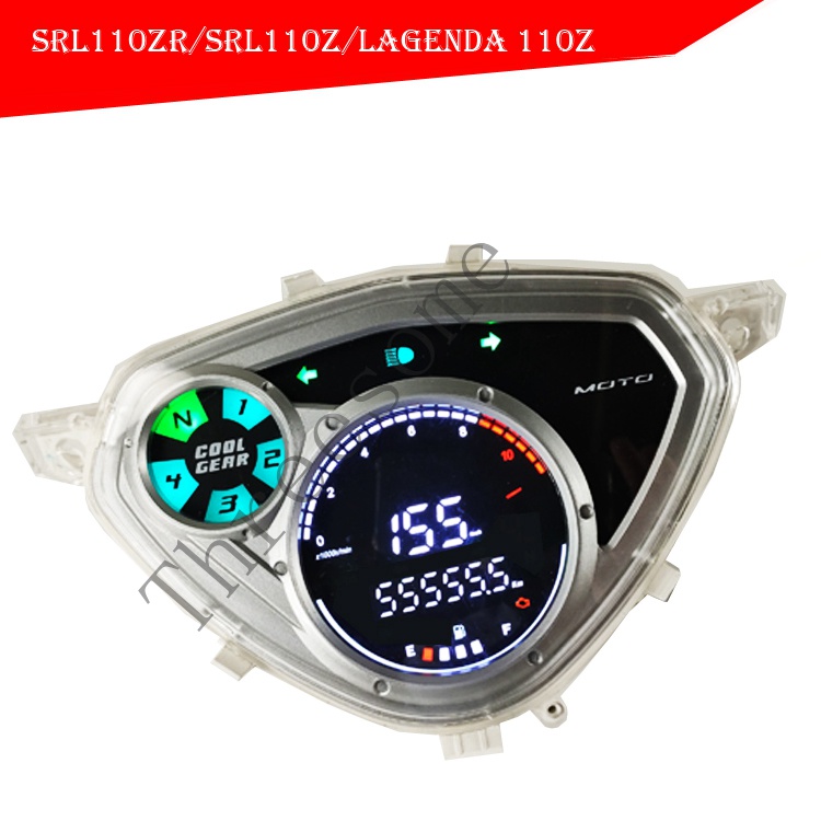 Màn Hình LCD Kỹ Thuật Số Dành Cho Xe Mô Tô Yamaha SRL11OZ SRL11OZR FI LAGENDA 110Z