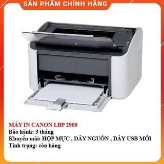 MÁY IN CANON LBP 2900 LBP2900 - KÈM HỘP MỰC , DÂY NGUỒN , DÂY USB MỚI - AALO.VN