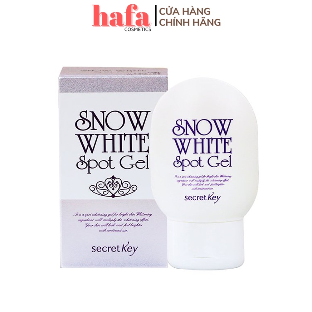 Gel giảm thâm da và dưỡng trắng cơ thể Secret Key Snow White Spot Gel 65g