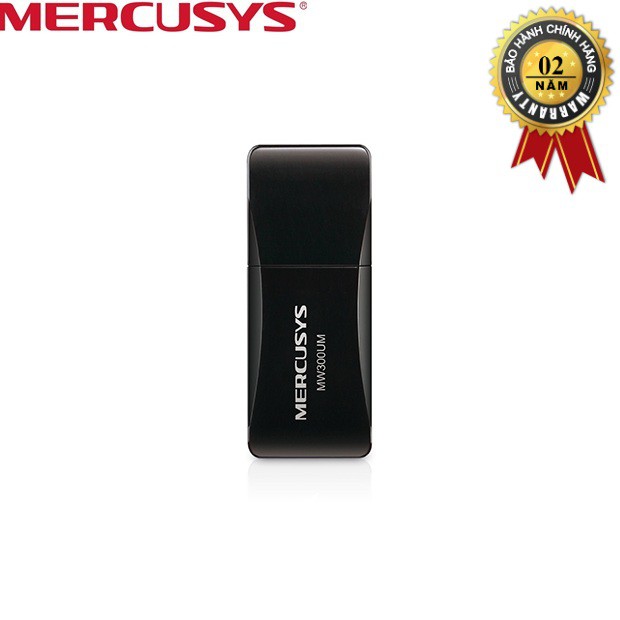 USB thu sóng Wifi tốc độ 300Mbps MERCUSYS MW300UM | BigBuy360 - bigbuy360.vn