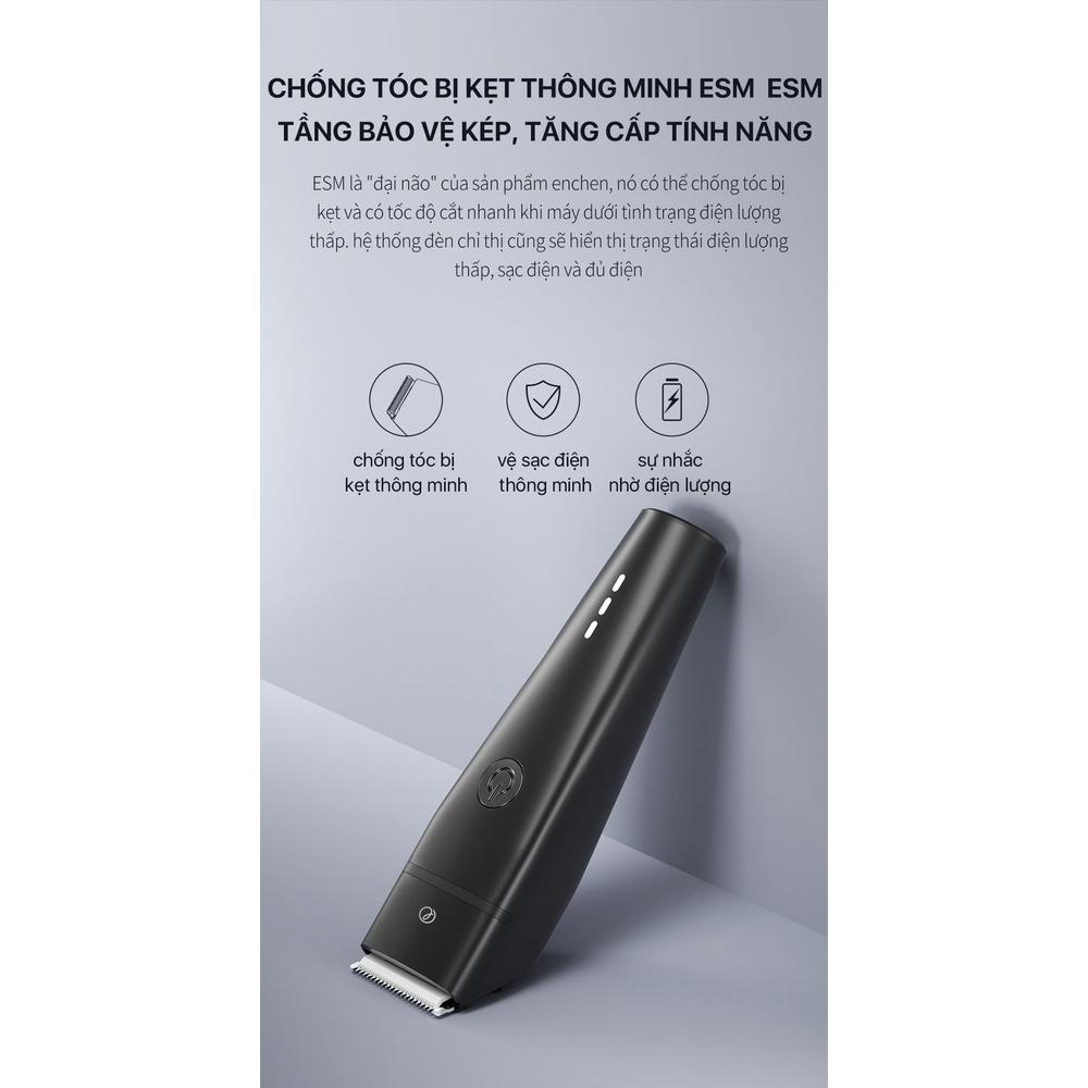 Tông đơ cắt tóc Enchen Boost 2 gen 2 pin sạc siêu bền 2 tông đơ cắt tóc gia đình - Minh Tín Shop