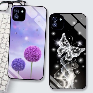 Ốp Samsung Galaxy A03 Mặt Lưng Kính Cường Lực Cao Cấp Mới Nhất