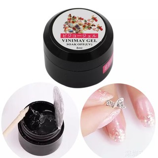gel đính đá móng nail