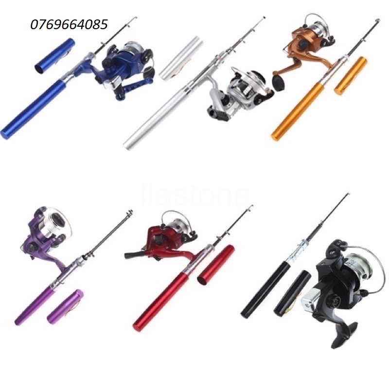 Bộ cần câu bút máy đứng hàng loại 1 cần dài 1m tải 6kg phụ kiện  bộ y hình -Đ𝗢̂̀ 𝗖𝗔̂𝗨 𝟳𝟭𝟲