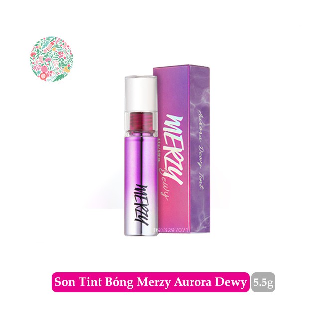 Son Merzy Aurora Dewy Tint (Vỏ tím)